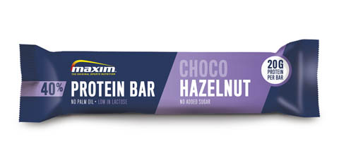 Maxim 40% ChocoHazelnut protein bar 50g